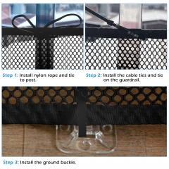 Children's safety net, balcony railing stair safety net